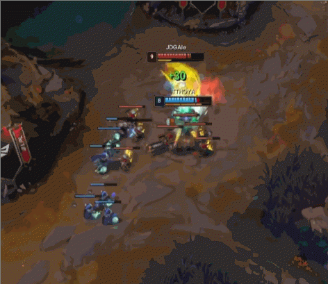 ?警告警告一打二反杀警告!HOYA兰博单杀JDG上野 TT扳回一城