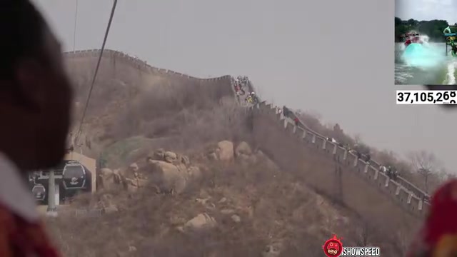 节目效果拉满！speed到达长城兴奋大喊大叫，当众表演后空翻~