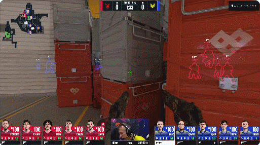 ?纯虐菜!ropz双枪五杀吹响进攻号角 小蜜蜂轻取3DMAX晋级在望